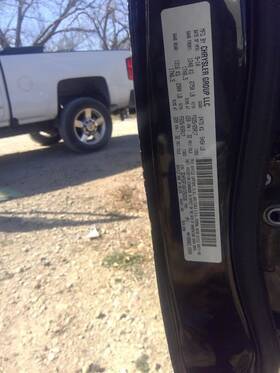 210-01085 Dodge Seat Belt Front Bucket Driver Buckle Fits 09-10 Journey 585726