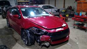212.ch2d13 Dodge Dart 2013 Passenger Rear Seat Belt Buckle
