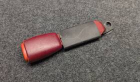 55314782 Dodge Used 1995 Ram 1500 2500 3500 Front Passenger Seat Belt Buckle Maroon Red