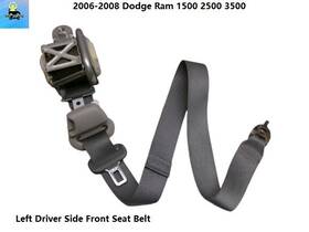 5km831d5ac Dodge 06 07 08 Ram 1500 Left Front Seatbelt Seat Belt Retractor Gray