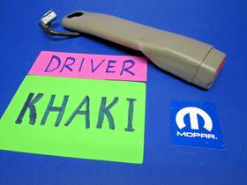 5km871j3aa Dodge Khaki 2006 06 Only Ram Front Driver Seat Belt Buckle Clicker
