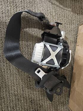 6jw83dx9af Dodge 2022-2025 Durango Front Lh Left Driver Seat Belt Retractor Assy. Oem