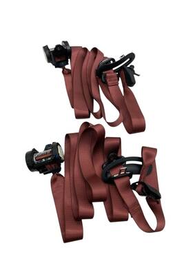 6jw871x9aa Dodge 2021-2026 Durango Right And Left 2nd Row Seat Belt Retractor Set X2 Red Oem