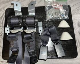 P1an061x9af Dodge Journey 2011-2020 3rd Row Seating Complete Oem Seatbelt Assembly With Bolts
