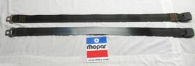 3508289 Dodge Plymouth 1971 71 B Body Charger Satellite Road Runner Gtx Shoulder Seat Belt Set Black
