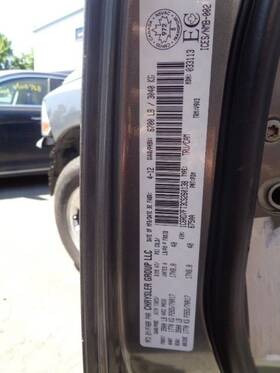 212.ch8m12 Dodge Truck Ram1500 2012 Seat Belt Rear 29901005