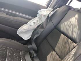 6jw861x9aa Dodge Truck 2019-2021 Durango Black Right Rear Seat Belt Assembly Oem