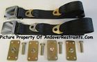Ebaimsbrkt-2specify Andover Restraints Vintage Import Point Lap Seat Belt Kit With