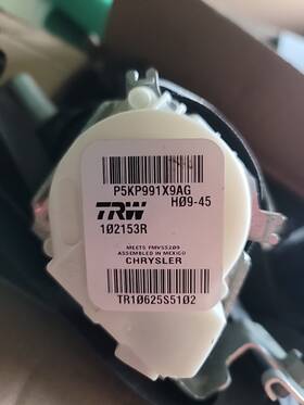P5kp991x9ag Factory/oem 2013 -2020 Ram Driver Side Seat Belt P5kp991x9ag Factory/oem 2013 -2020 Ram Driver Side Seat Belt