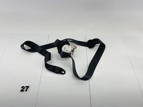Fiat 07355767040 14-19 500l Rear Right Side Second 2nd Row Seat Belt Tensioner Black Oem