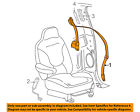 Fl1z78611b09ac Ford Oem Front Seat