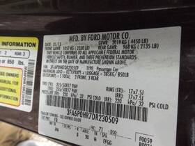 210-02165 Ford Seat Belt Front Bucket Energi Titanium Plug In Driver Fits 13-16 Fusion 1185613