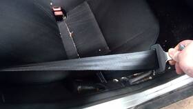 212.fd1g16 Ford Focus 2016 Seat Belt Rear 1073427 212.fd1g16 Ford Focus 2016 Seat Belt Rear 1073427