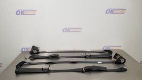 Ford 212.fd1g96 96 Mustang Cobra Convertible Seat Belt Retractor Rear Set Pair Black