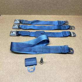 2cm4602716 Ford 1987-1991 F150 F250 F350 Bench Front Seat Lap Belt Buckle Latches Blue Set 2cm4602716 Ford 1987-1991 F150 F250 F350 Bench Front Seat Lap Belt Buckle Latches Blue Set