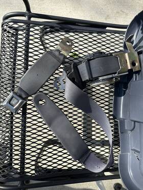 35909 Ford 1987-1993 Mustang Left Seat Belt