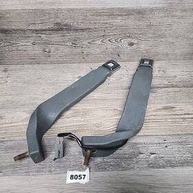 359142a Ford 92 93 94 95 96 Bucket Seat Belt Latches Latch Obs Bronco F-150 250 350 Grey