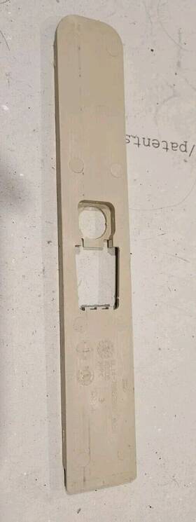 6l14-78602b90-abw Ford 2006 Expedition Tan Left Right Seat Belt Adjuster Cover