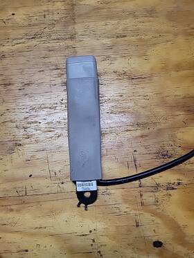 80231593v1 Ford 2007-2010 Edge Front Right-passenger Side Seat Belt Buckle Tan Oem
