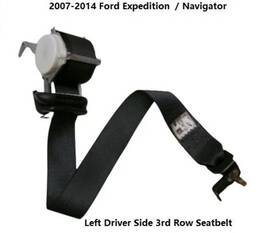 8l1z78611b69cc Ford 07-14 Navigator Expedition Left Rear 3rd Row Seat Belt Retractor