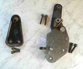 8tb9861382 Ford 81-86 Bronco Rear Bench Seat Swivel Hinge Bolts Left Right Flip Lever 25