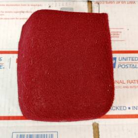 957-m23355 Ford 94-95 Thunderbird Super Coupe Driver Rear Seat Belt Cover Red Oem