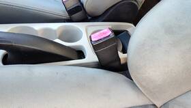 Be8z5461203aa Ford 2011-2013 Fiesta Driver Left Front Seat Belt Buckle Receiver Oem Black Dl