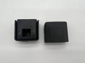 D6ab-60611b58-awa Ford 1980-1996 F150 F250 F350 Seatbelt Floor Bolt Cover Assembly Black Oem 2pcs