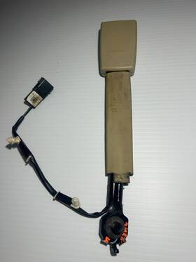 Dg9z5461202aaf Ford 2013-2016 Fusion Front Left Driver Seat Belt Buckle Assembly Tan Oem Dg9z5461202aaf Ford 2013-2016 Fusion Front Left Driver Seat Belt Buckle Assembly Tan Oem