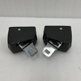 H521 Ford 1971-1972 Galaxie Ltd Tbird Front Seat Belt Retractor Set Lh Rh - Black