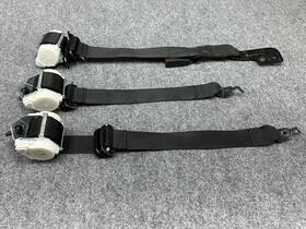 Jl3b-c699d72-ac3zhe Ford F-150 Lariat 18-20 Oem Crew Cab Rear Seat Belt Retractor Black Set Of 3 72k