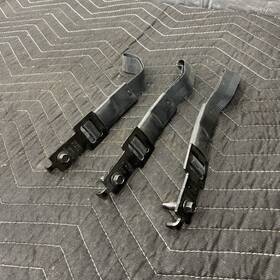 Ford Jl3bs699d80aa3ja6 2017 - 2022 F250 F350 Child Seat Coupling Belt Oem Set Of 3 Jl3b-s699d80-aa