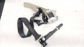 Ford Kb3z26611b09aa Ft19-ft23 Ranger Crew Cab Front Seat Belt Driver Retractor Black Oem