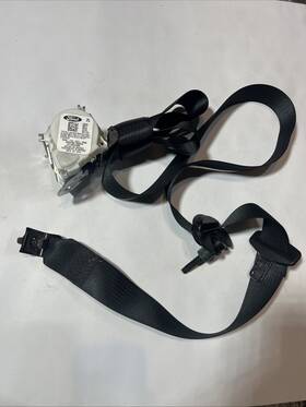 Nom119scfi2000 Ford 2016-2019 Explorer Rear 2nd Second Row Left Side Seat Belt Black Oem 2l