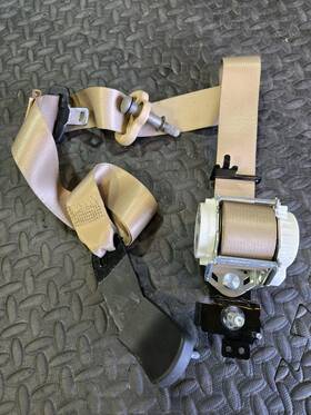 P34092600a Ford 09 10 11 2012 2013 2014 2015 16 F250 F350 Passenger Rh Rear Seat Belt Tan