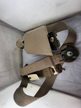 T-9131 Ford 97-01 F150 Truck Driver Seat Belt Ext Cab Retractor Door Beige