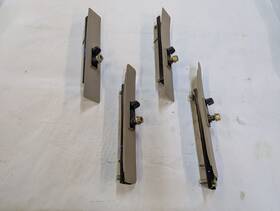 210-01254 Ford Truck Tan Front / Rear Seat Belt Height Adjusters Fits 2000-2005 Excursion