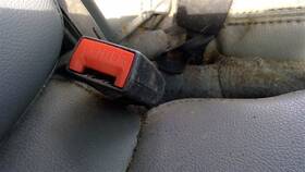 210-01757 Ford Truck Center Buckle For Front Seat Split 40/20/40 Fits 11-16 F250sd Pickup 456770