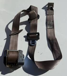 Ford Truck 210.fd8796 92 - 97 F250 F350 F450 Used Lh Drivers Crew Cab Brown Tan Seat Belt Oem