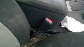 4l5z1061202aba Ford Truck Seat Belt Front Bench Split 60/40 Passenger Fits 04-05 Ranger 620293