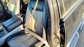 7l1z78611b09ac Ford Trucks 07-14 Expedition Driver Left Front Seat Belt Retractor Shoulder 1w Black/camel