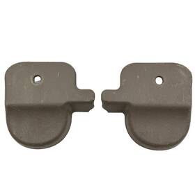 Yc35-7863387-abw Ford 2000 - 2005 Excursion Oem Tan Seat Track Bracket Cover Trim Pair Set Of 2 Yc35-7863387-abw Ford 2000 - 2005 Excursion Oem Tan Seat Track Bracket Cover Trim Pair Set Of 2