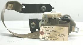 Yc3z28611b68aab Ford Yc3z28611b68aab/34005216a 08 10 F250 F350 Extended Cab Rh Rear Seat Belt Retractor Stone Gray Oem Yc3