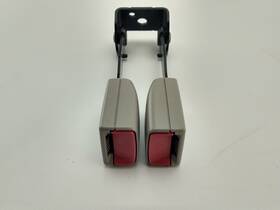 19259415 General Motors 2nd Row Seat Belt Buckle Rear Right Rh Gray Oem Chevrolet Gmc 2007 - 2013