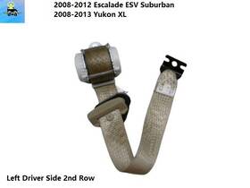 19260315 General Motors 08 To 12 Suburban Yukon Xl Rear 2nd Row Left Seatbelt Seat Belt