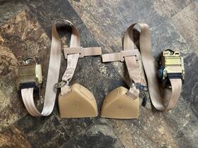 20524155 General Motors 84-87 Camaro Firebird Trans Am Lt Saddle Med Doeskin Front Seat Belt Set Lh Rh 20524155 General Motors 84-87 Camaro Firebird Trans Am Lt Saddle Med Doeskin Front Seat Belt Set Lh Rh