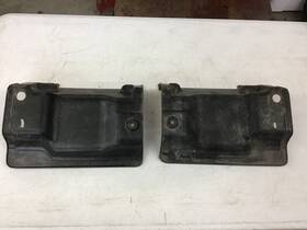 345451 General Motors 345452 Corvette 1975 Seat Belt Retractor Floor Covers Lh And Rh