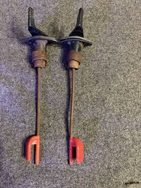 9761093 General Motors 78-88 G-body Monte Carlo Cutlass Regal Seat Belt Retractor Release Tensioners