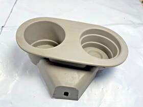 Alb57857 General Motors Cup Holder Trim Rear 3rd Row Side Mounted Gray Fits 2007-2014 Suburban
