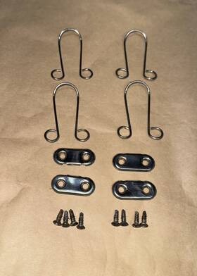 8769517 General Motors Gm Original 1968-1972 Pontiac Gto Camaro Chevelle Seat Belt Clips Headliner Nova